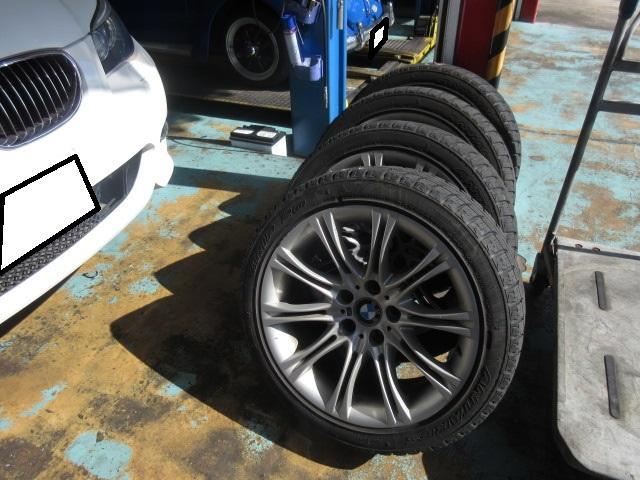 BMW525iツーリング Mスポーツパッケージ：タイヤ交換【 輸入車の車検、点検、整備は創業53年のオートリーゼンにお任せ下さい】