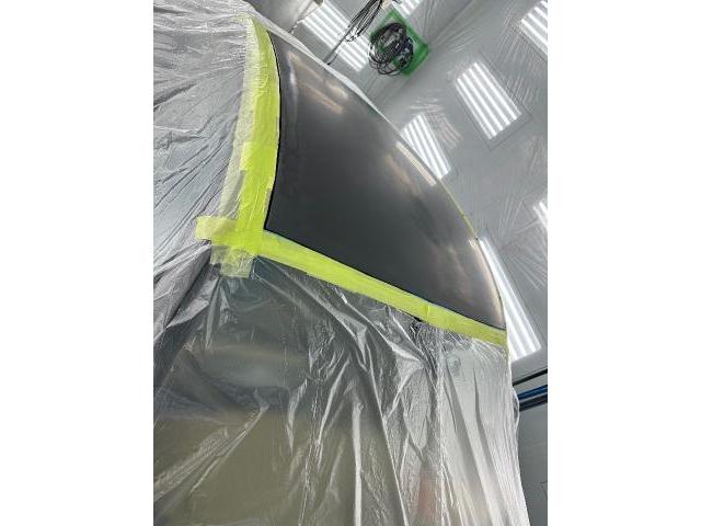 ポルシェ９１１　キャリパー塗装　ホイール塗装　ルーフ塗装　