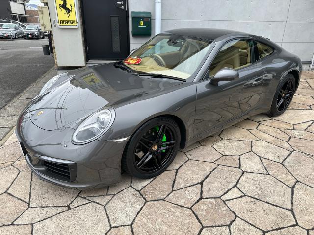 ポルシェ９１１　キャリパー塗装　ホイール塗装　ルーフ塗装　