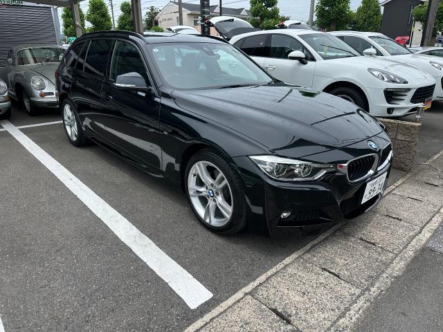 BMW 320i フロントバンパー キズ 修理 塗装 岐阜市 板金