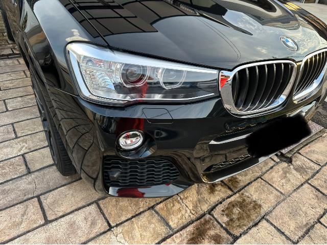 BMW X3 ヘッドライトリペア フロントバンパー傷修理  岐阜市 塗装