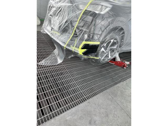 トヨタ　ライズ　フロントバンパースポイラー　キズ　修理　塗装　モデリスタ　岐阜市　