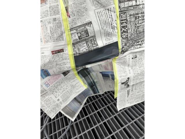 トヨタ　ライズ　フロントバンパースポイラー　キズ　修理　塗装　モデリスタ　岐阜市　