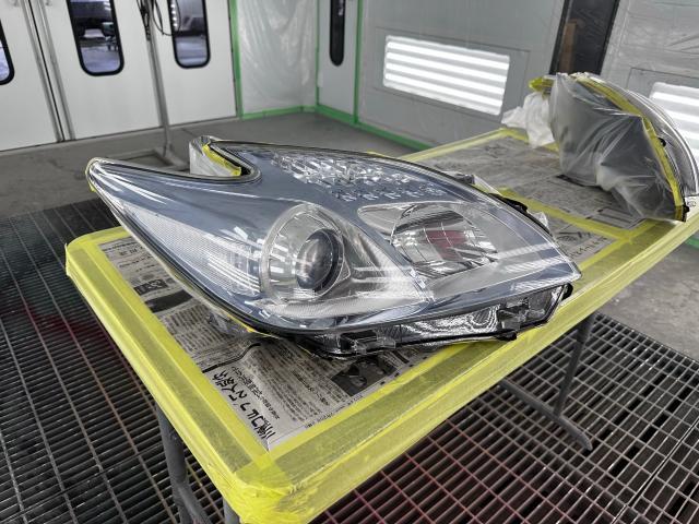 トヨタ　プリウス　30系　ヘッドライトリペア　岐阜市　