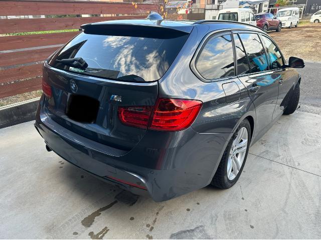 BMW ツーリング 3シリーズ リアバンパー 交換 塗装 岐阜 輸入車