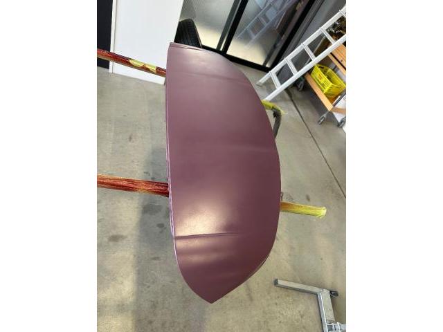 メルセデスベンツ　Ａクラス　リアゲート　スポイラー　クリア剥がれ修理　塗装　A180  岐阜市　輸入車　塗装劣化