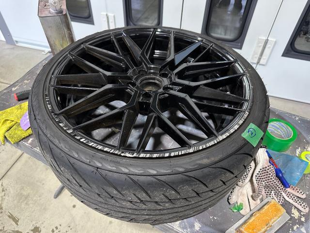 アウディ　RS5 ホイールリペア　ホイール傷　修理　塗装　岐阜市　輸入車　A5 Audi 