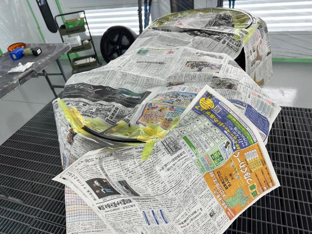 アウディ　RS5 ホイールリペア　ホイール傷　修理　塗装　岐阜市　輸入車　A5 Audi 