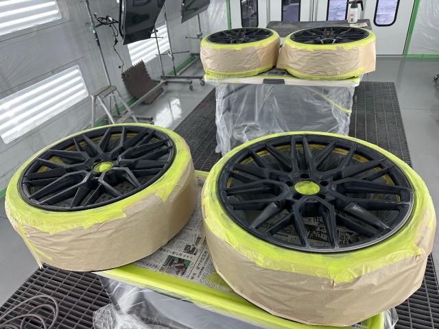 アウディ　RS5 ホイールリペア　ホイール傷　修理　塗装　岐阜市　輸入車　A5 Audi 