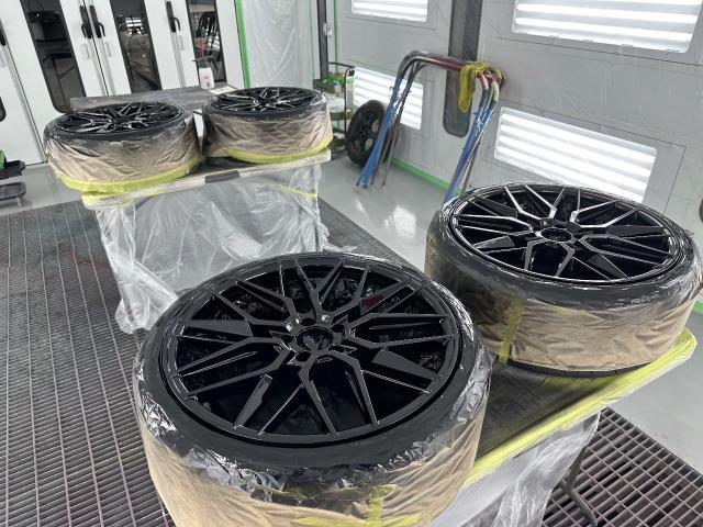 アウディ　RS5 ホイールリペア　ホイール傷　修理　塗装　岐阜市　輸入車　A5 Audi 