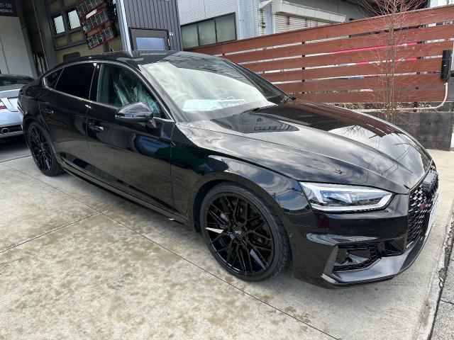 アウディ　RS5 ホイールリペア　ホイール傷　修理　塗装　岐阜市　輸入車　A5 Audi 