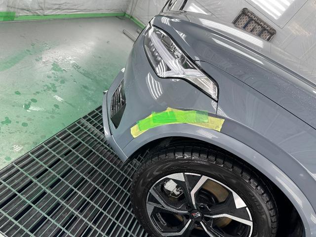 ボルボ　ＸＣ９０　フェンダー　アーチモール　キズ・へこみ直し　岐阜市