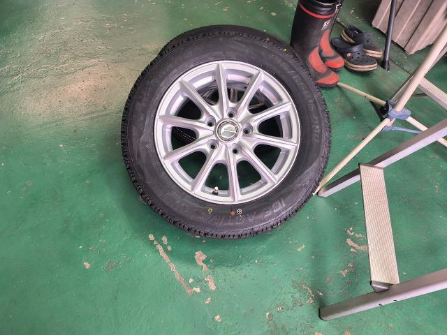 ホンダ　フリードハイブリッド　ホイール・タイヤ交換 瑞浪市 土岐市 多治見市 恵那市 可児市