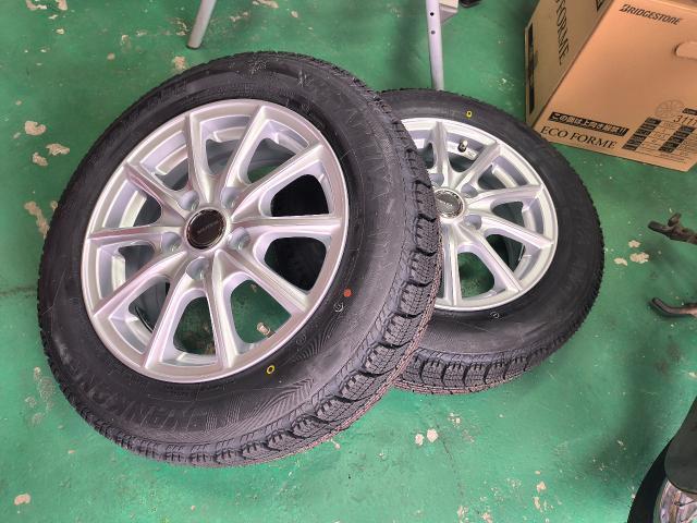 ホンダ　フリードハイブリッド　ホイール・タイヤ交換 瑞浪市 土岐市 多治見市 恵那市 可児市