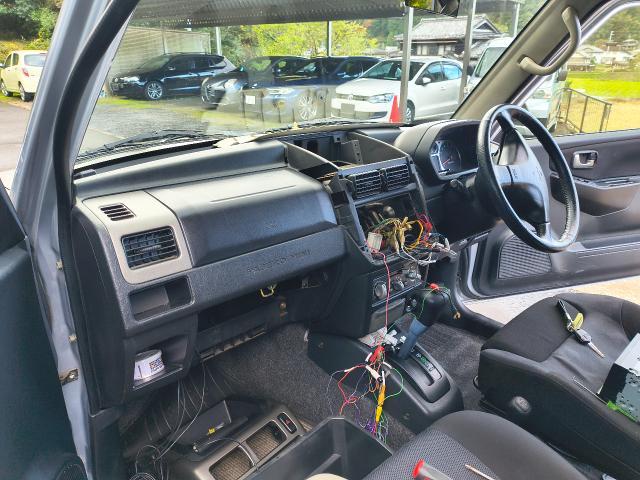 三菱　パジェロミニ　カーナビ・ETC・ドラレコ取付 土岐市 多治見市 瑞浪市 中津川市 恵那市