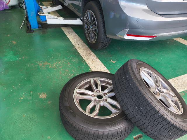 ＢＭＷ　２シリーズ　ホイール・タイヤ交換