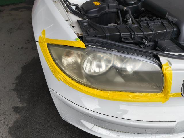 ＢＭＷ　１シリーズ　ライト磨きコーティング・ウィンカー類修理・整備 瑞浪市 土岐市 多治見市 恵那市 春日井市 中津川市 可児市