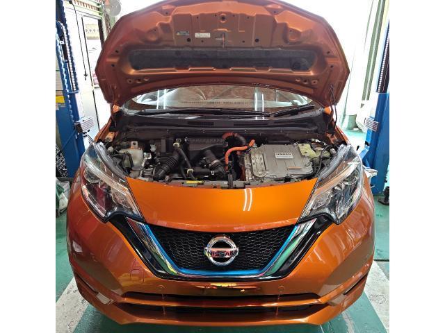 日産　ノート　ライト・ウィンカー類修理・整備　スタットレスタイヤに付け替え　可児市　美濃加茂市　御嵩町　八百津町　土岐市　瑞浪市　恵那市　中津川市