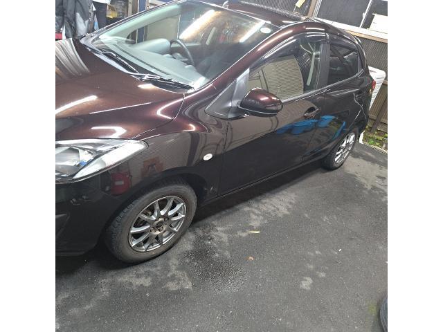 マツダ　デミオ　ボディコーティング　可児市　御嵩町　美濃加茂市　八百津町　土岐市　瑞浪市　恵那市　中津川市