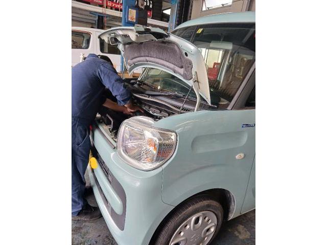 岐阜　各務原　スズキ　スペーシア　車検