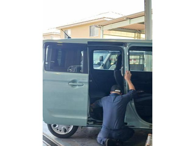 岐阜　各務原　スズキ　スペーシア　車検