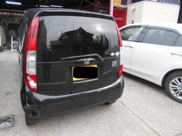 ﾎﾝﾀﾞ　ﾗｲﾌ　JB5　前後ろ修理　岐阜市よりご入庫