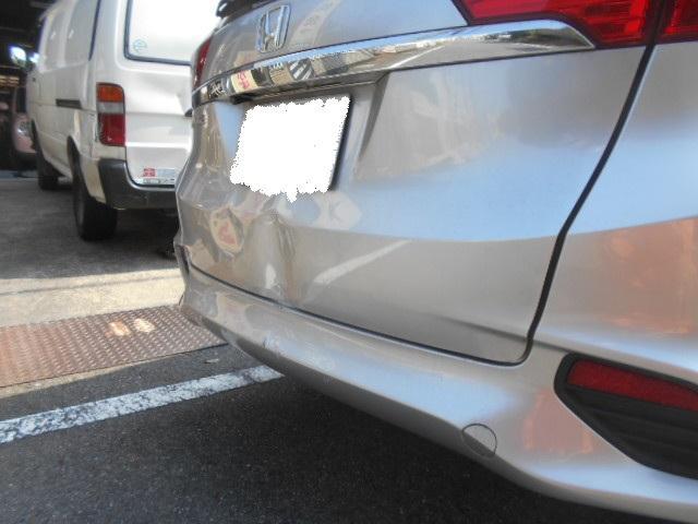 ﾎﾝﾀﾞ　ﾌｨｯﾄｼｬﾄﾙ　GK9　後ろ回り修理
