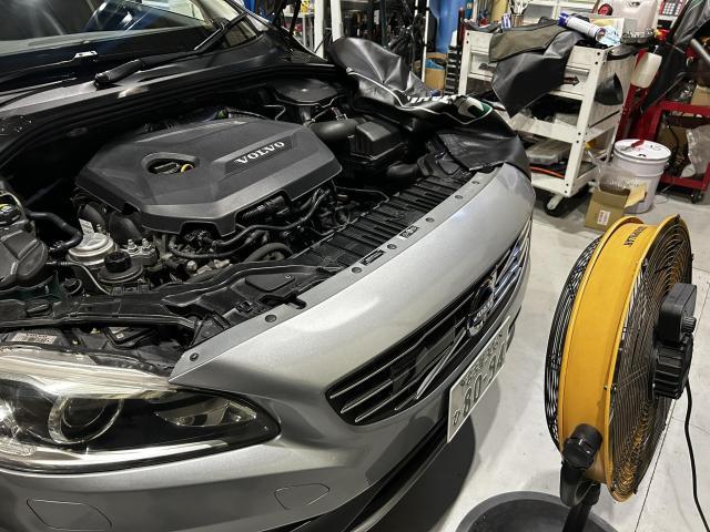 ボルボ　Ｖ６０　ミッション・駆動系修理・整備　VOLVO V60 T4 SE　湿式DCTオイル交換 トルコン太郎でリフレッシュ