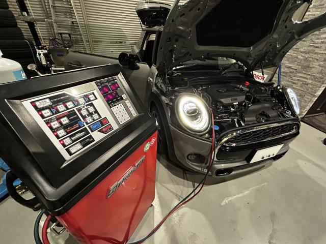 「BMW MINI F56 クーパーSD｜12ヶ月法定点検・定期点検でご入庫」