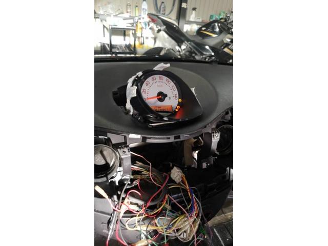 ダイハツ　エッセ　車検整備　シートベルト警告灯　修理