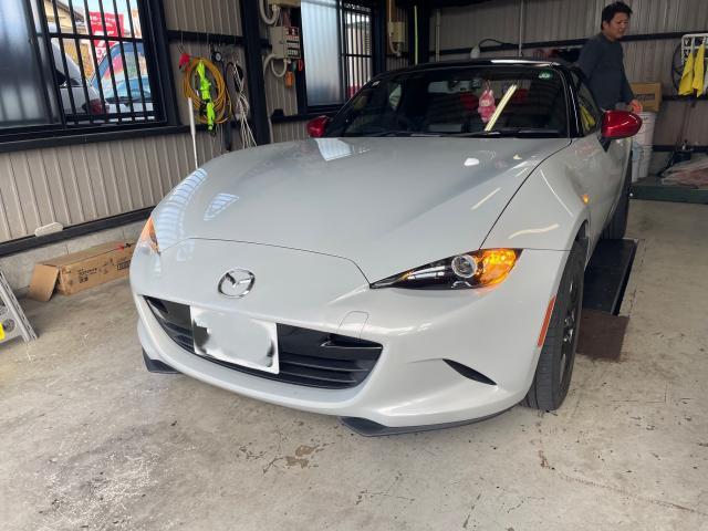 マツダ　ロードスター　ND　ライト・ウィンカー類交換 78ワークス　テールライト　交換　LEDテール　シーケンシャル　持ち込みパーツ　取付　岐阜県　岐阜市