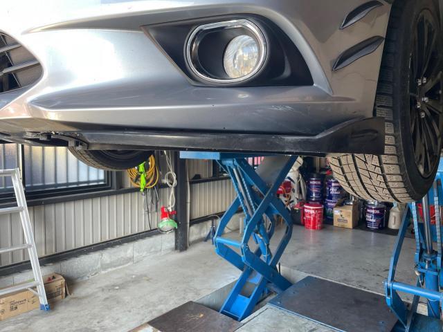 スバル　レガシィＢ４　外装品・エアロパーツ取付　持ち込み　エアロパーツ取付　アマゾン・楽天・メルカリ　持ち込み取り付け　岐阜県　岐阜市