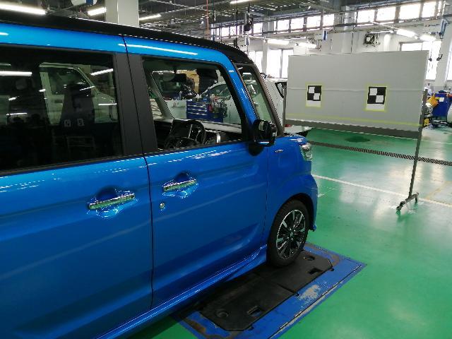 衝突軽減ブレーキシステムのエーミング作業(調整)