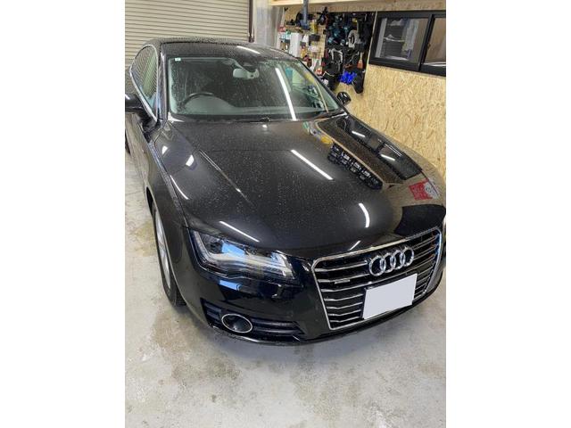 アウディ　Ａ６アバント　修理　サーモスタット交換　ウオーターポンプ交換