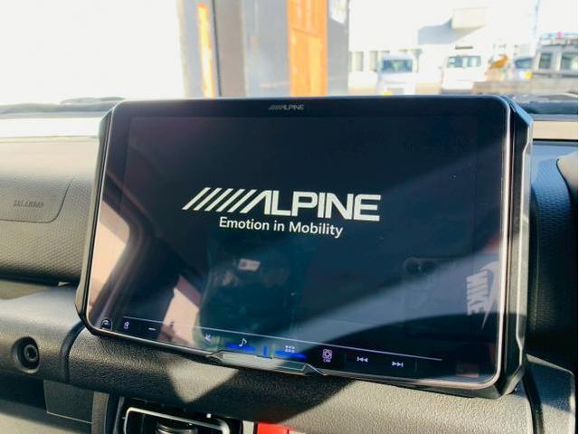 スズキ　ジムニーノマド　アルパインディスプレイオーディオ・バックカメラ取付