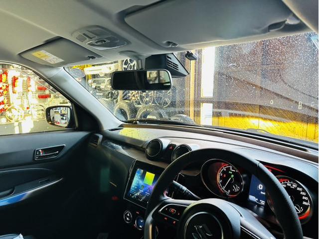 スズキ　スイフトスポーツ　前後ドラレコ取付