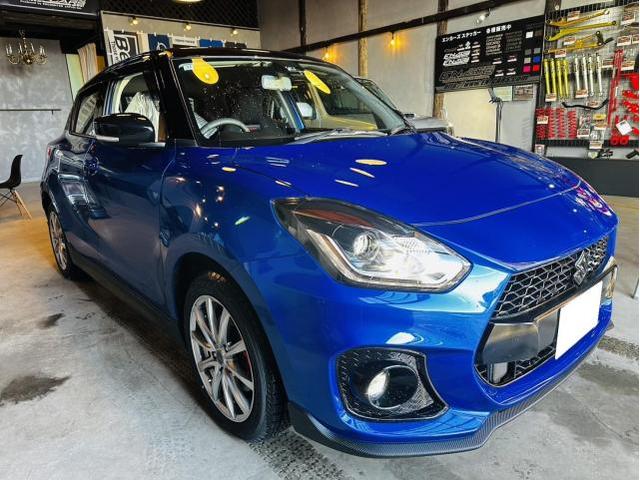 スズキ　スイフトスポーツ　前後ドラレコ取付