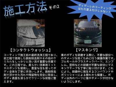 コーティング施工方法その２