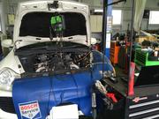 ボッシュカーサービスとして最新設備で最新整備技術・点検・車検に対応しています。