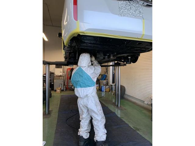 RP2  ステップワゴン　下廻り防錆塗装　スリーラスター　施工