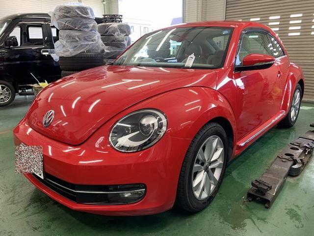 ＤＢＡ－１６ＣＢＺ　ザ・ビートル　　エアコン　クリーニング　艶パック　車検