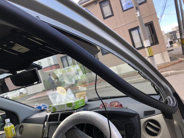 ミラ　コムテックドライブレコーダー前後取付　　　　　　札幌市東区、中央区、西区、北区、白石区、手稲区、厚別区、清田区、南区、江別市、北広島市、石狩市、恵庭市、小樽市、他地域のお客様も大歓迎です！　　