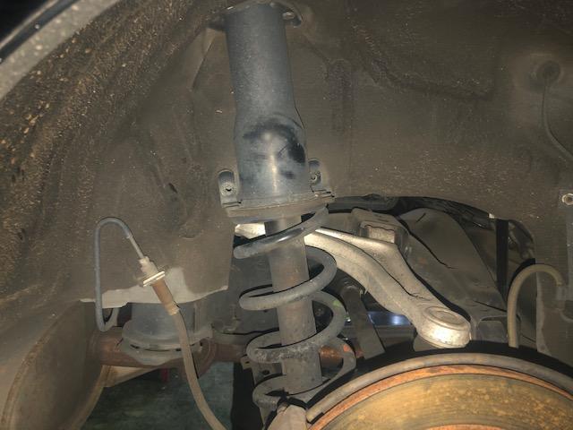 160　アリスト　ダウンサス取付