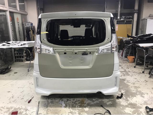 スズキ　ソリオバンディット　修理　塗装　板金塗装　一般板金も当然大歓迎です　保険修理　カスタムクォリティ　北見市・美幌町・網走市・津別町・大空町、女満別・遠軽町・紋別町・勇別町・常呂町、他地域のお客様も大歓迎です！