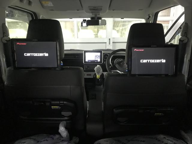 スズキ　スペーシアカスタム　８インチナビ、リアツインモニター、ドライブレコーダー前後タイプ　取付け　旭川市、神楽、神楽岡、神居、西御料、東光・東神楽町・鷹栖町・美瑛町・東川町、他地域も大歓迎！

