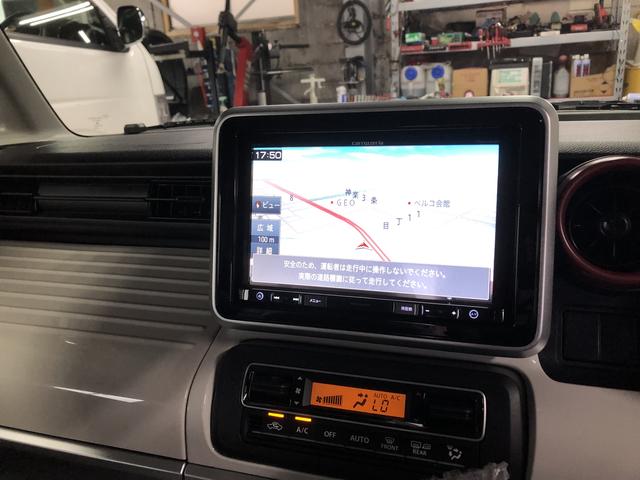 スズキ　スペーシア　ナビ、エンジンスターター、ドラレコ、バックカメラ　取付け　旭川市、神楽、神楽岡、神居、西御料、東光・東神楽町・鷹栖町・美瑛町・東川町、他地域も大歓迎！
