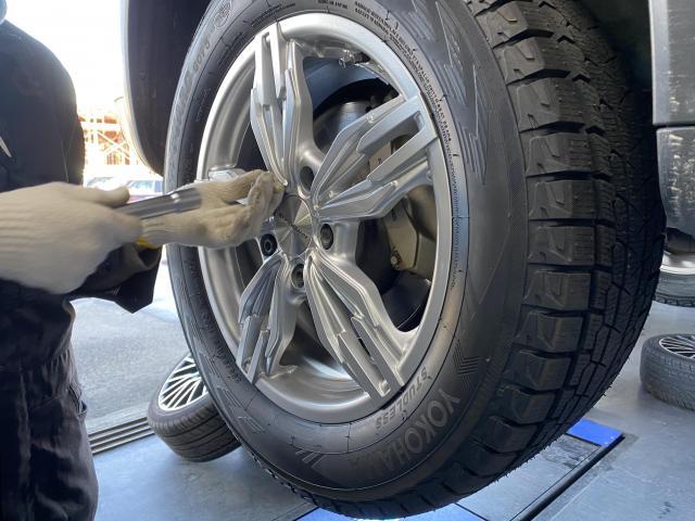 ポルシェ　カイエン　タイヤ交換　旭川市・神楽・神楽岡・神居・西御料・東光・東神楽町・鷹栖町・美瑛町・東神楽町・他地域も大歓迎！