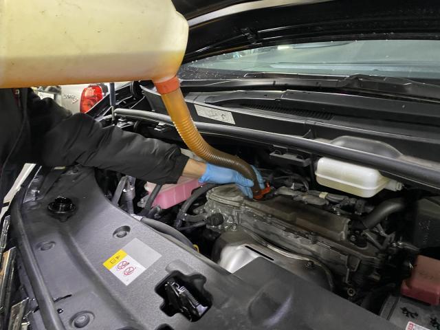 トヨタ　アルファード　オイル・エレメント交換　旭川市・神楽・神楽岡・神居・西御料・東光・東神楽町・鷹栖町・美瑛町・東