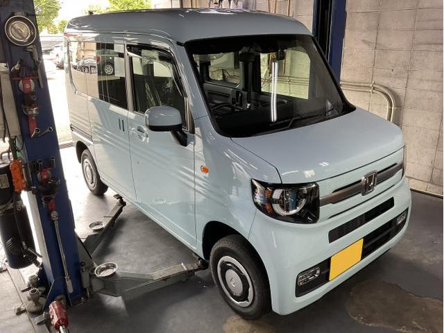 ホンダ　N-VAN　塩害ガード施工　旭川市・神楽・神楽岡・神居・西御料・東光・東神楽町・鷹栖町・美瑛町・東神楽町・他地域も大歓迎！