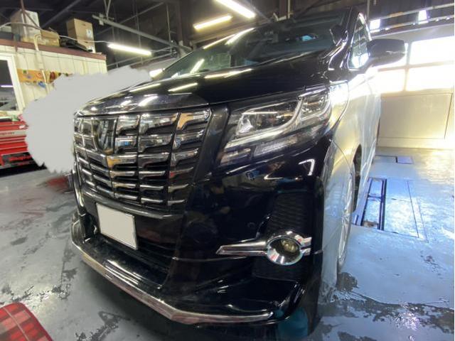 トヨタ　アルファード　サイドカバー取付　旭川市・神楽・神楽岡・神居・西御料・東光・東神楽町・鷹栖町・美瑛町・東神楽町・他地域も大歓迎！